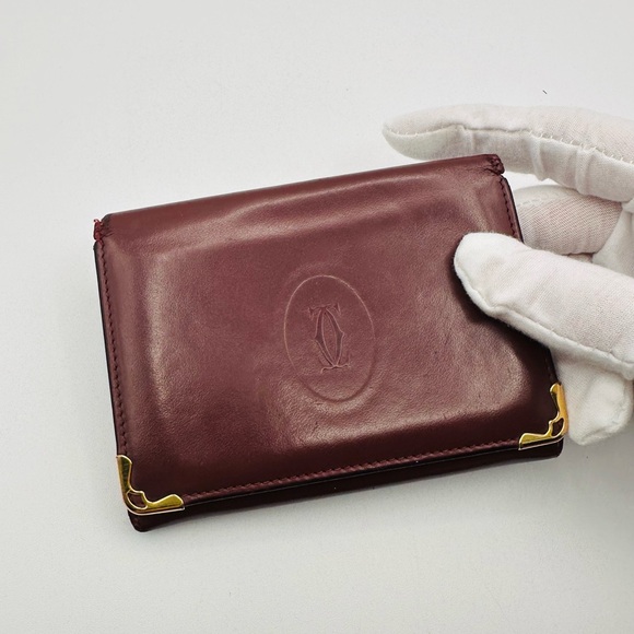 Cartier Bi Fold Card Holder Wallet - Picture 1 of 9